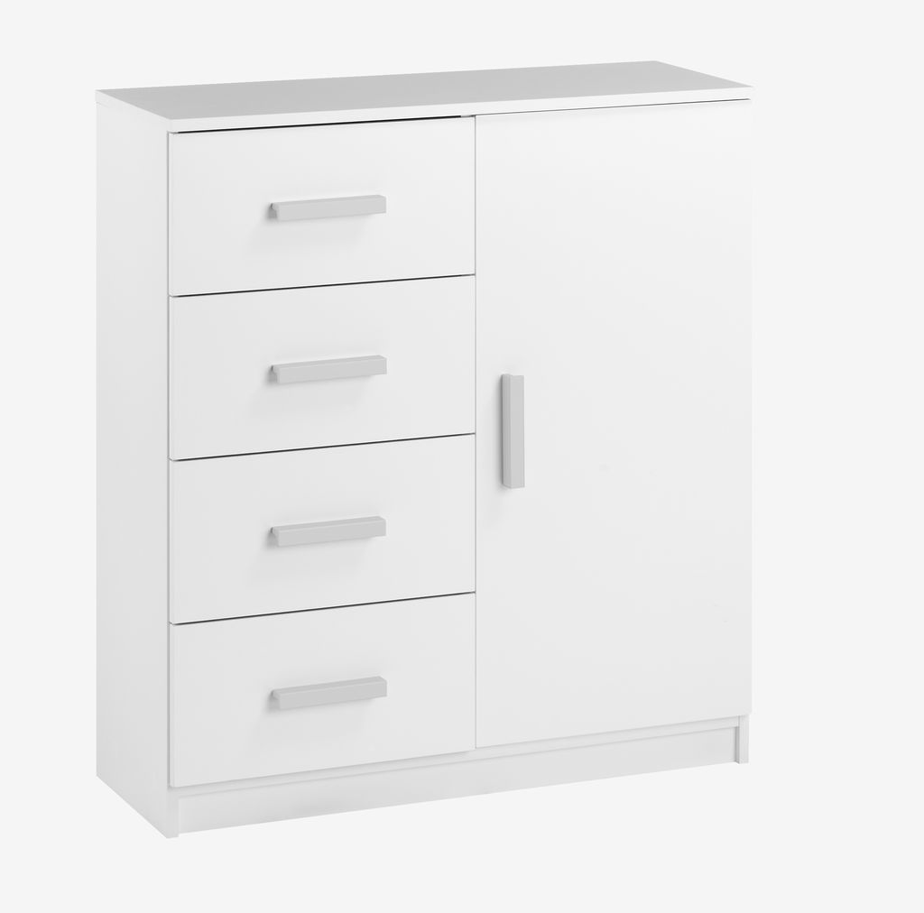 Comodă 4 sertare 1usă TAPDRUP combi