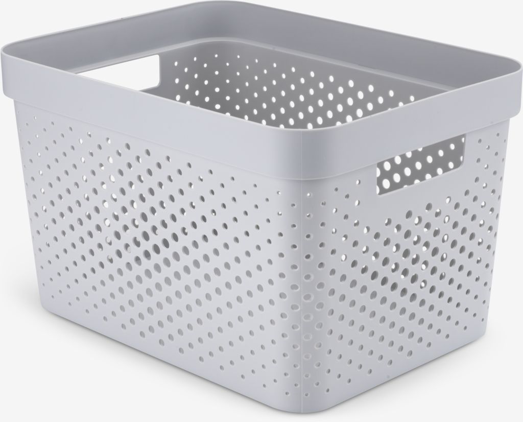 Coș INFINITY 17L plastic gri