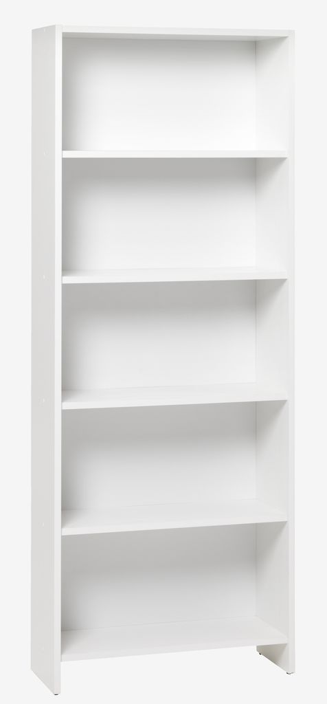 Bibliotecă GISLINGE 5 rafturi albă