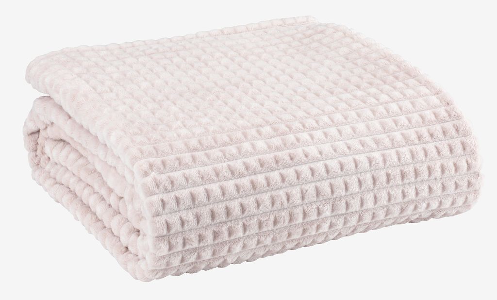 Pătură fleece HAGTORN 140x200 bej
