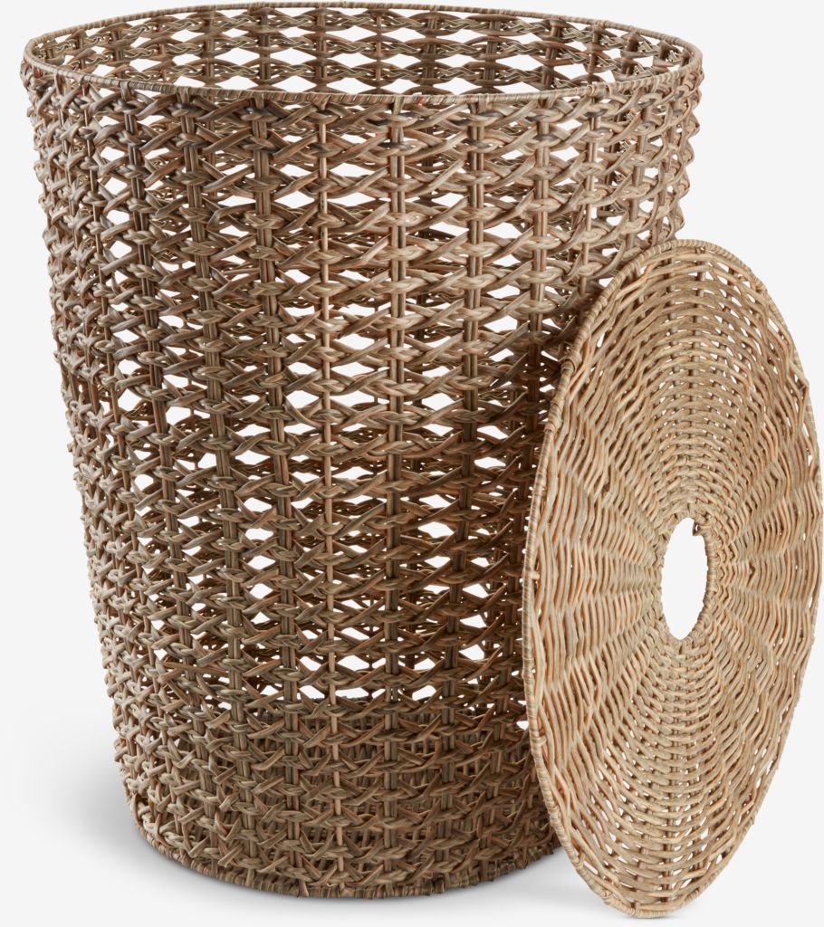 Корзина для белья CURT Ø40x55 см с крышкой