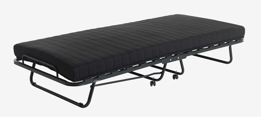 Pat pliabil DAMSBRO 90x200 negru