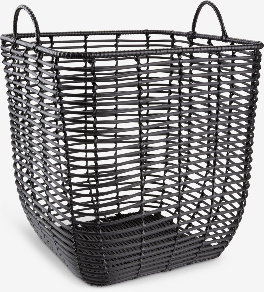 Корзина BERGE 39x37x37см черный
