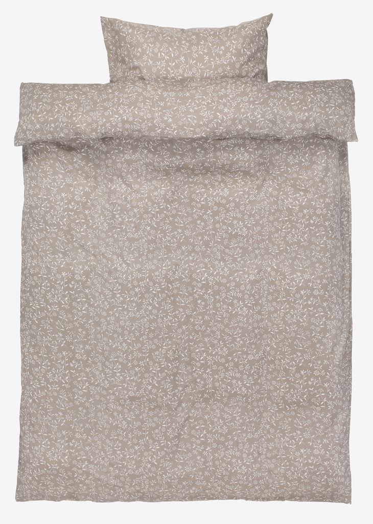 Lenjerie pat BELLA Micro 140x200 gri