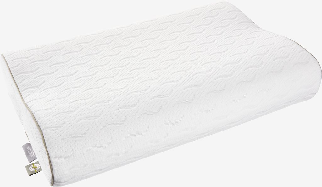 Pernă ergonomică spumă 40x60x11/9 WELLPUR KYRKJA