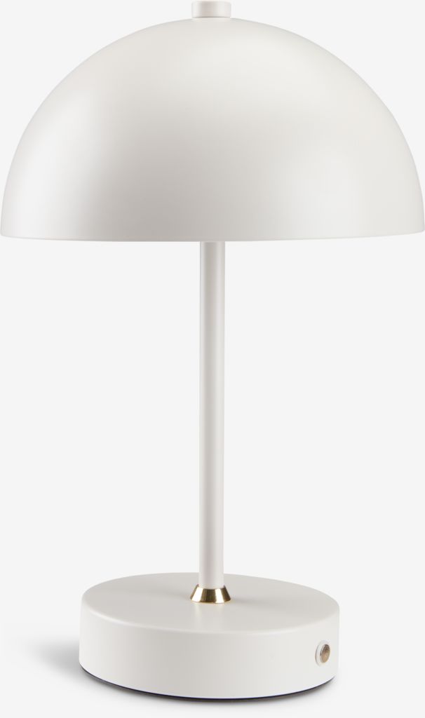 Lampă cu baterie KENT Ø16x25cm gri touch și temporizator