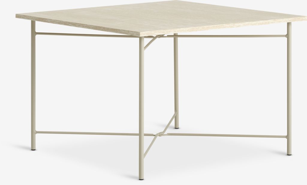Журнальный Столик KILDEDAL 60x60 имитация травертина