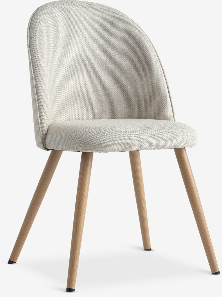 Scaun THORUP bej/stejar