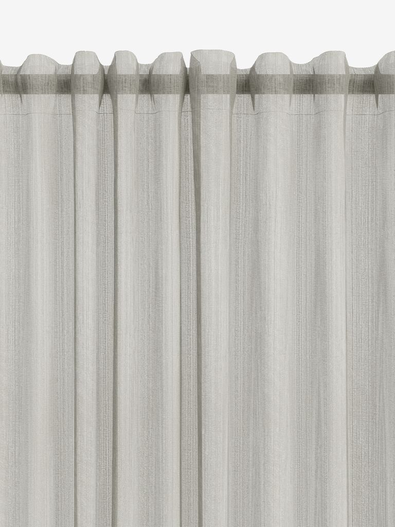 Занавеска BASSHOLMEN 140x245см св.серый