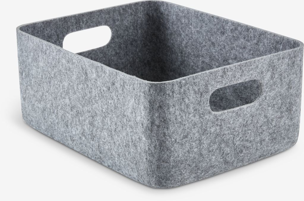 Корзина JOSEF 25x33x14см серый