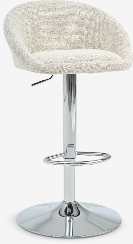 Scaun bar TAULOV bej/crom