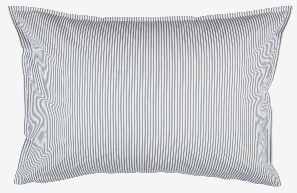 Față de pernă PERNILLA 50x70/75 alb/gri