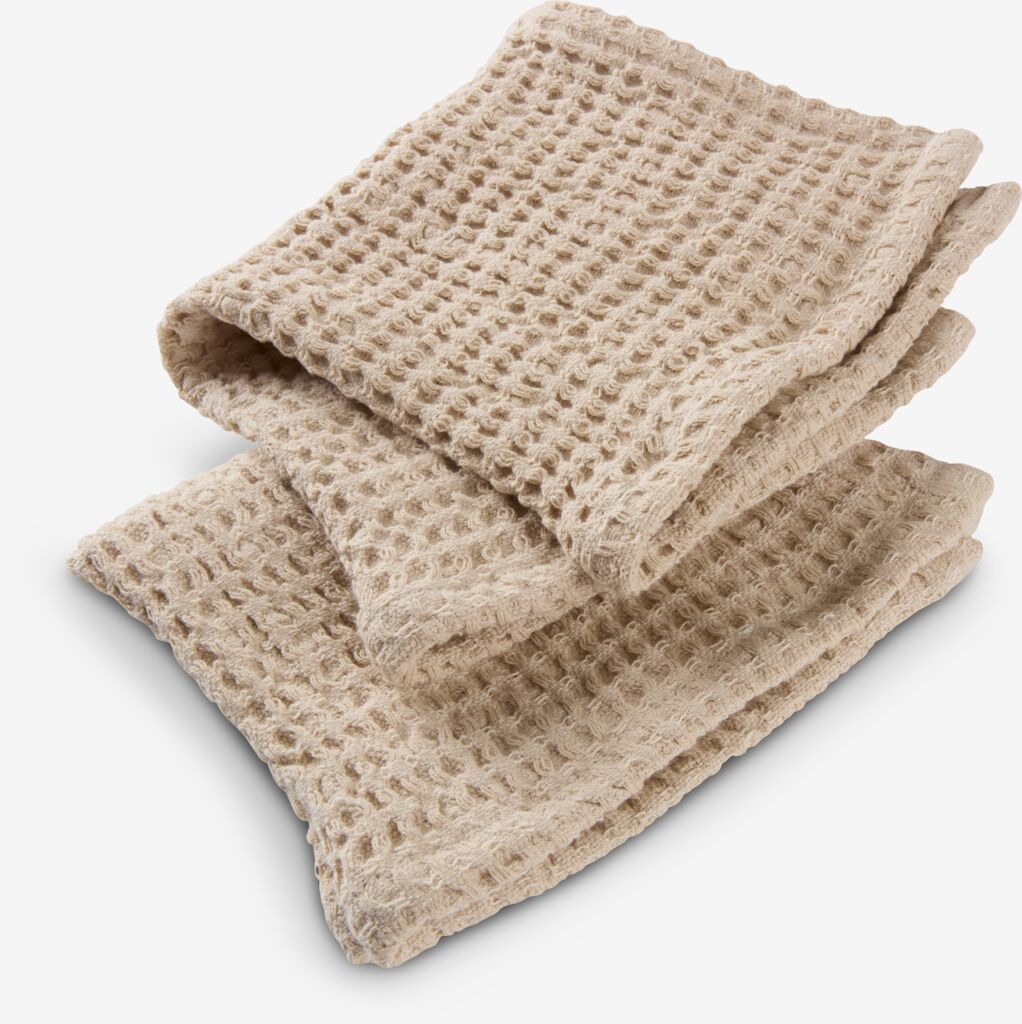 Lavete EVIN 28x28cm 2 buc/pac bej