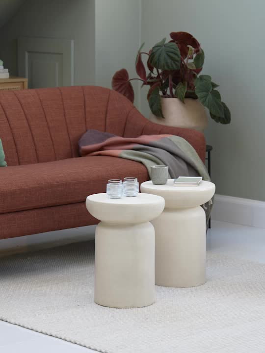 Canapea EGENSE 2 pers. gri închis