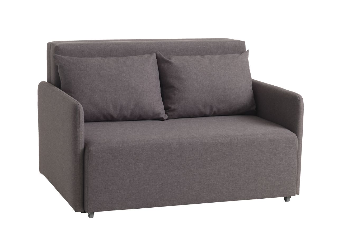 Sofa bed chaiselongue VEJLBY light sand