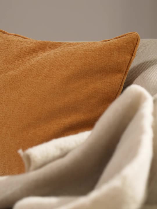 Pernă HORNFIOL 45x45 galbenă