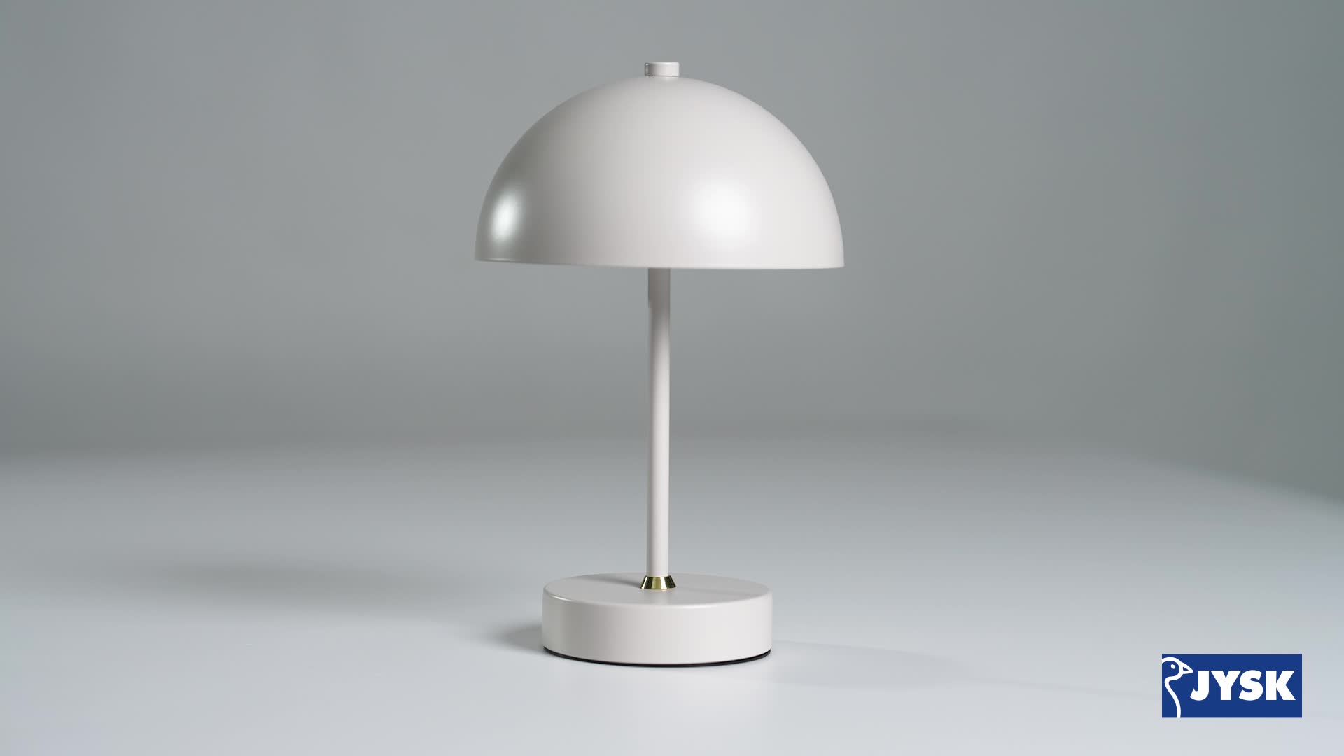 Lampă cu baterie KENT Ø16x25cm gri touch și temporizator