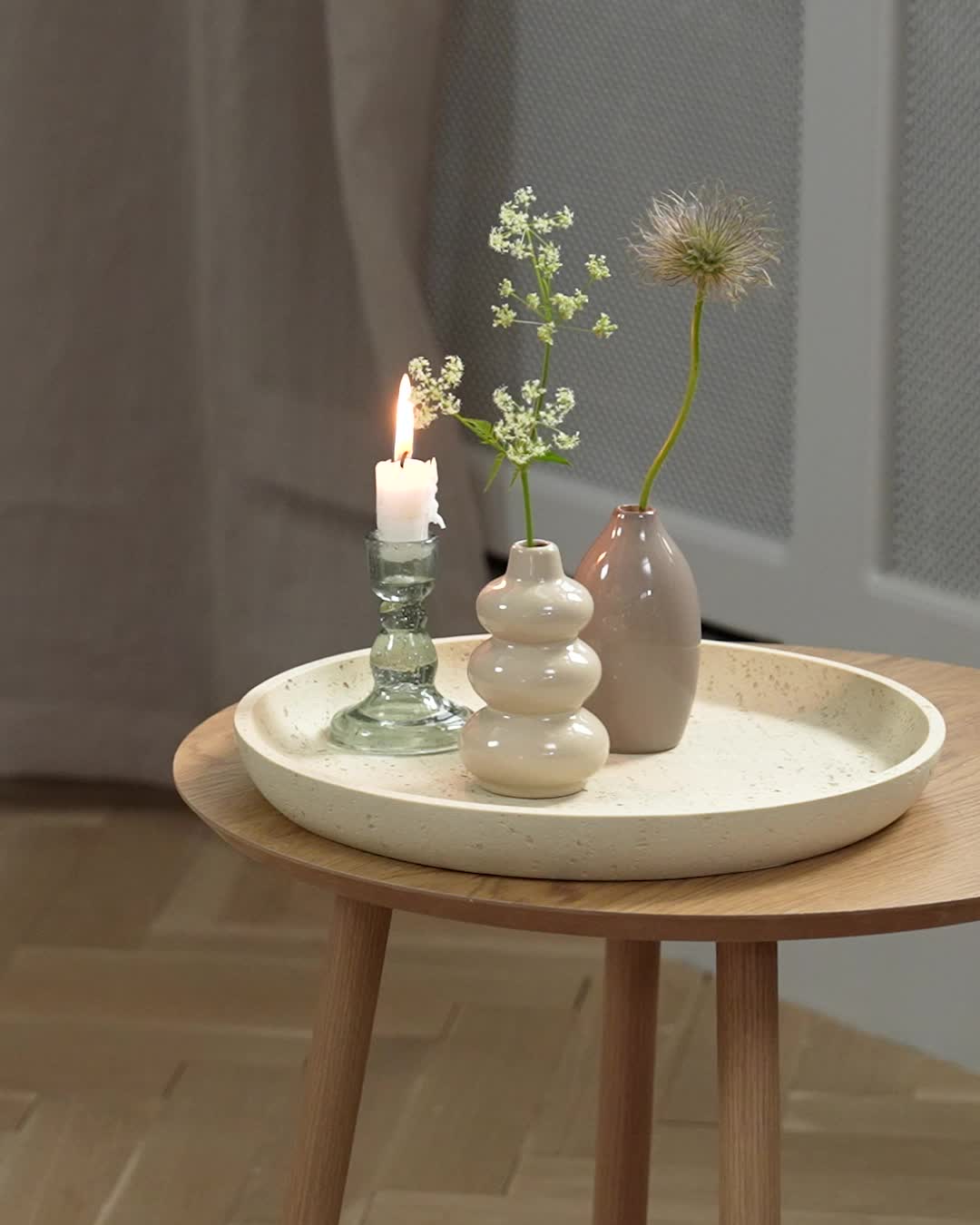 Sfeșnic TORLEK Ø7x9cm var.