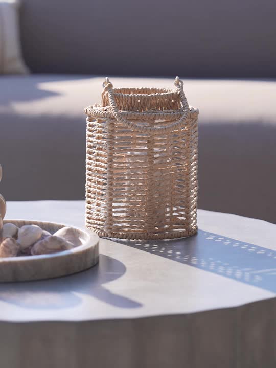 Felinar MANDRUP Ø15x20cm natur