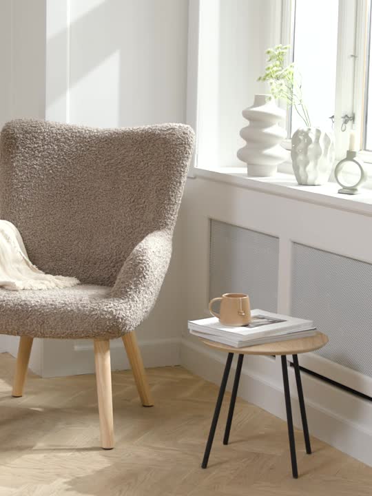 Cană OLLE 330 ml Ø10 x9cm maro