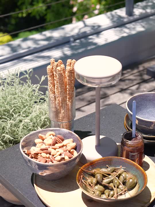 Bol HENNING Ø14x8cm gri