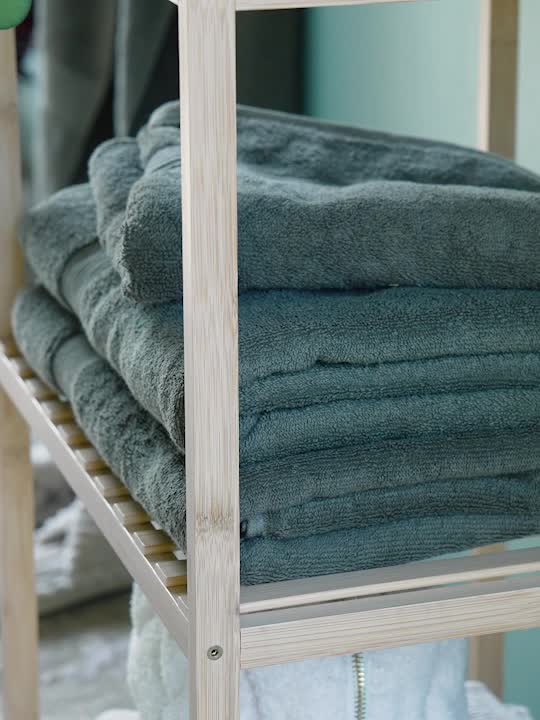 Полотенце KARLSTAD 100x150см оливковый KRONBORG