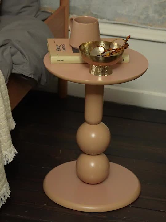 Măsuță de cafea LUNDE Ø33 latte