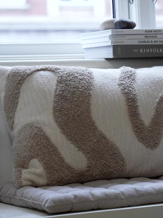 Pernă LYNG 40x60 bej/nisipiu