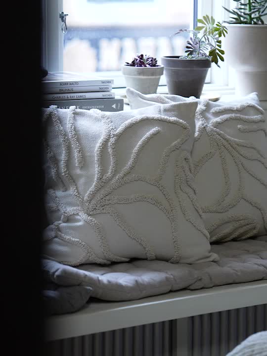 Pernă SOLBLOM 45x45 bej