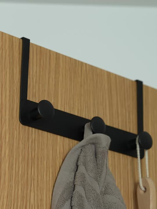 Suport prosop STOCKVIK 25x14x5cm negru