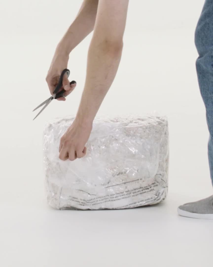 Fotoliu puf FOULUM 109x64x109 bej