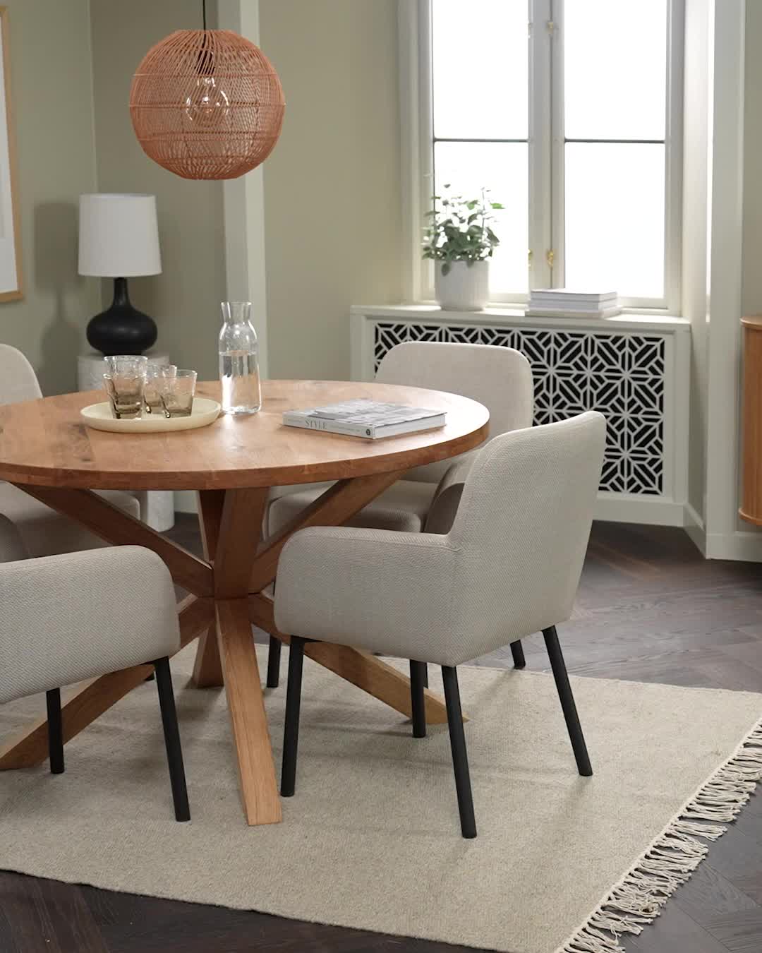 Scaun SOTTRUP bej/negru