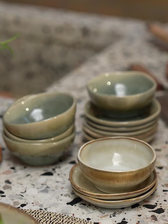 Bol BERTIL Ø9x4cm modele variate